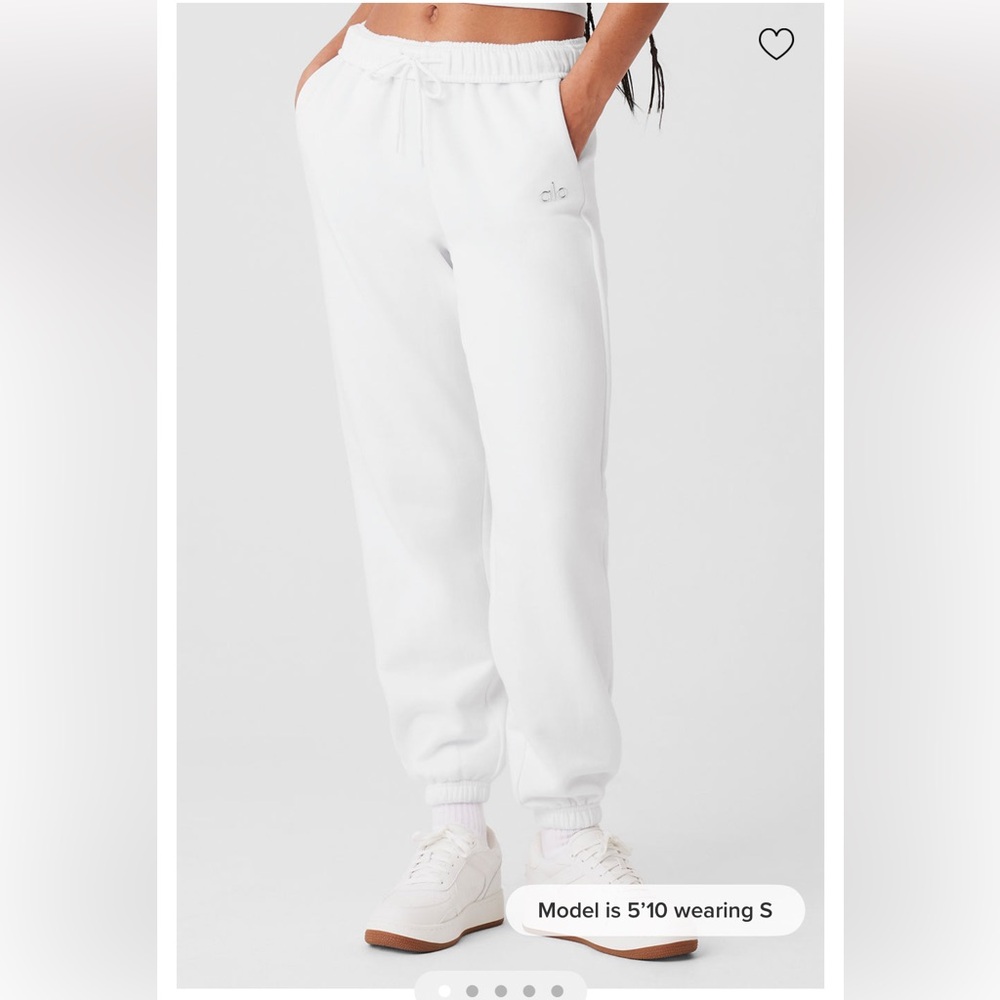 Alo Accolade Sweatpant - White